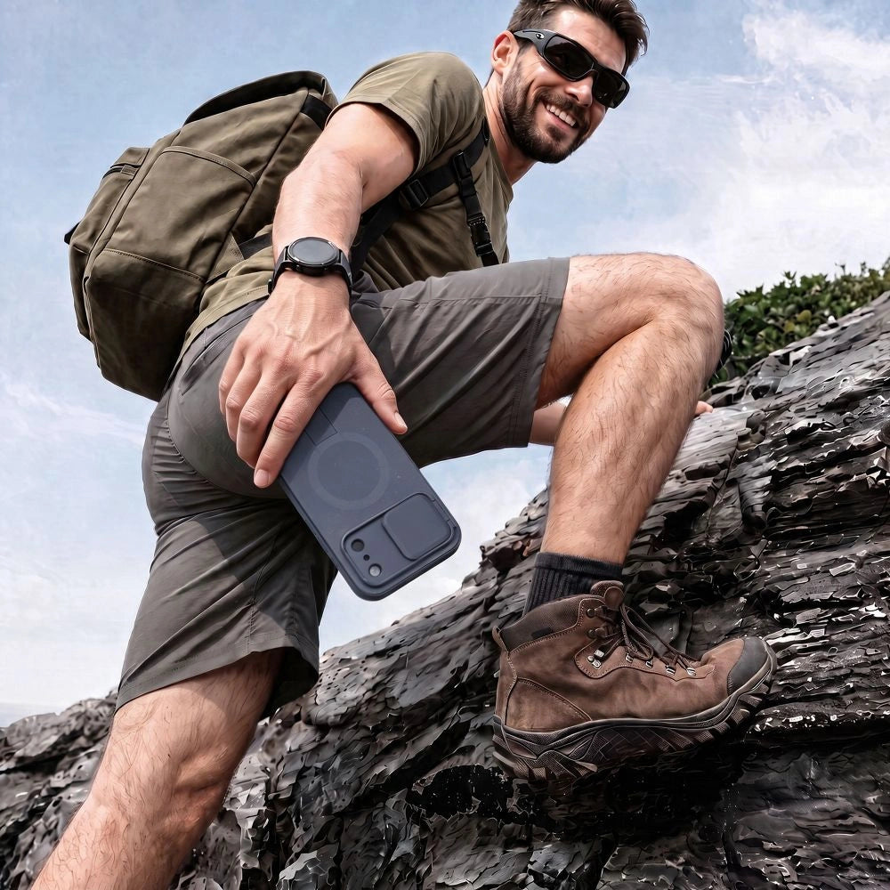 Etui Tech-Protect Kevlar Aura MagSafe na iPhone 18 Pro / 17 Pro - granatowe – zdjęcie 6