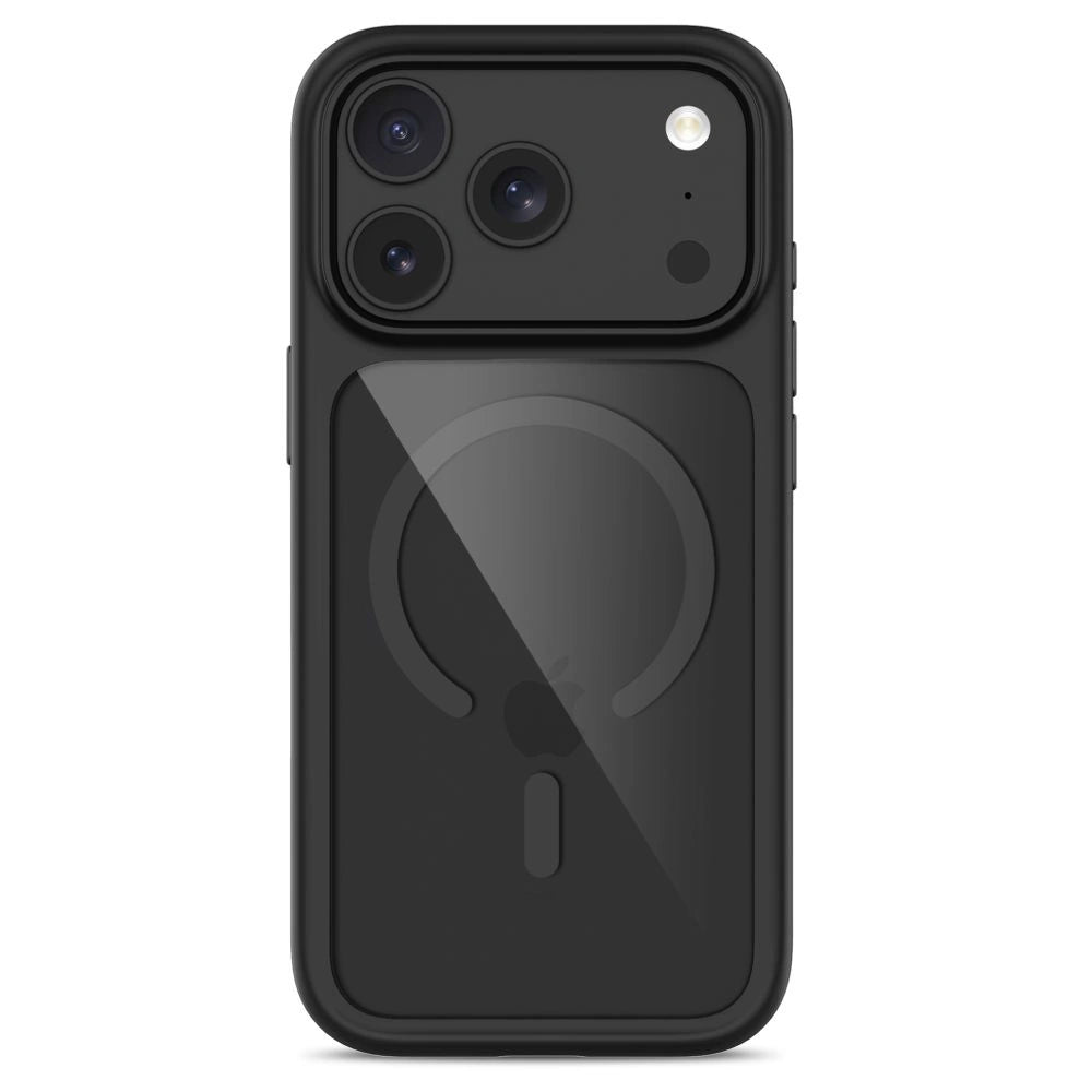 Etui Tech-Protect na iPhone 18 Pro Max / 17 Pro Max - przezroczysto-czarne – zdjęcie 4