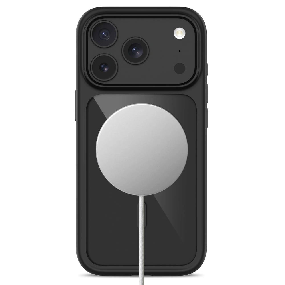 Etui Tech-Protect na iPhone 18 Pro Max / 17 Pro Max - przezroczysto-czarne – zdjęcie 5
