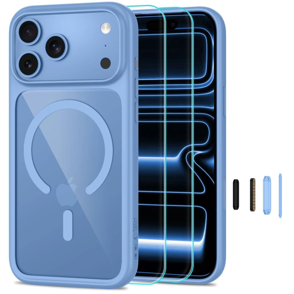 Etui Tech-Protect MagOne CC MagSafe + Szkło hartowane na iPhone 18 Pro Max