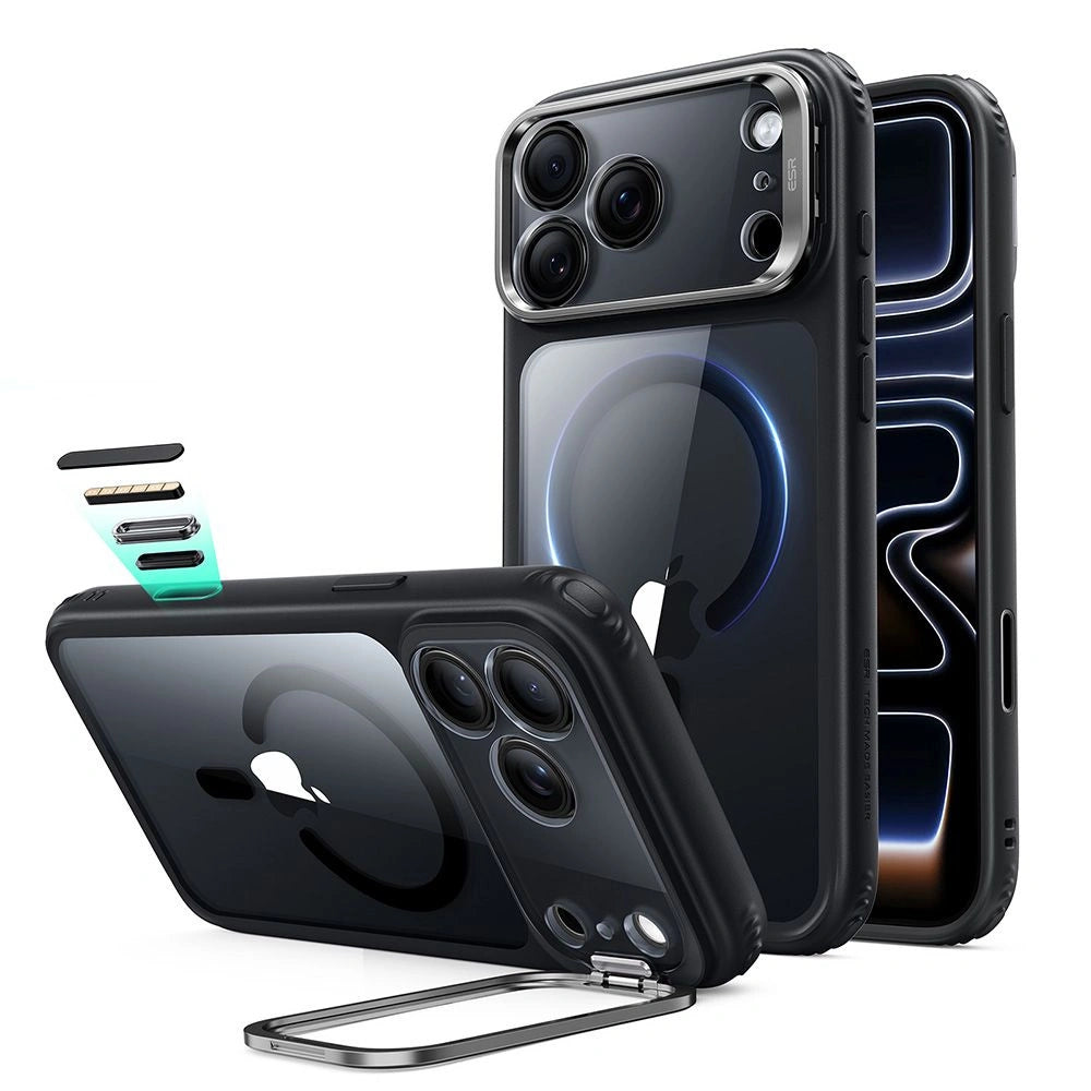 Etui ESR Classic na iPhone 18 Pro Max / 17 Pro Max - przezroczysto-czarne