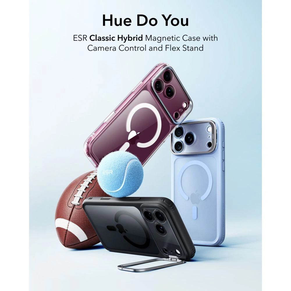 Etui ESR Classic na iPhone 18 Pro Max / 17 Pro Max - przezroczysto-czarne – zdjęcie 2