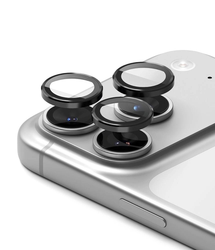 Szkło hartowane na aparat Ringke na iPhone 18 Pro / Pro Max - czarna – zdjęcie 2