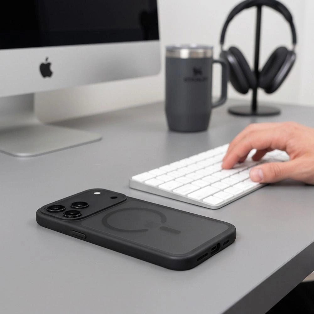 Etui Tech-Protect Magmat na iPhone 18 Pro Max / 17 Pro Max - czarne matowe – zdjęcie 5