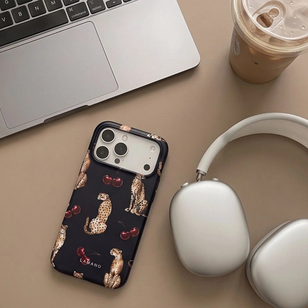 Etui Tech-Protect Lamano MagSafe na iPhone 18 Pro / 17 Pro - czarno-brązowe – zdjęcie 6