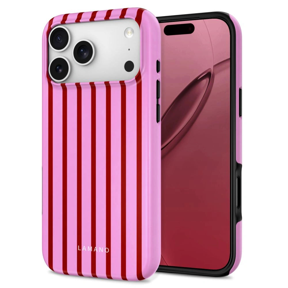 Etui Tech-Protect na iPhone 18 Pro Max / 17 Pro Max - różowo-czerwone – zdjęcie 2