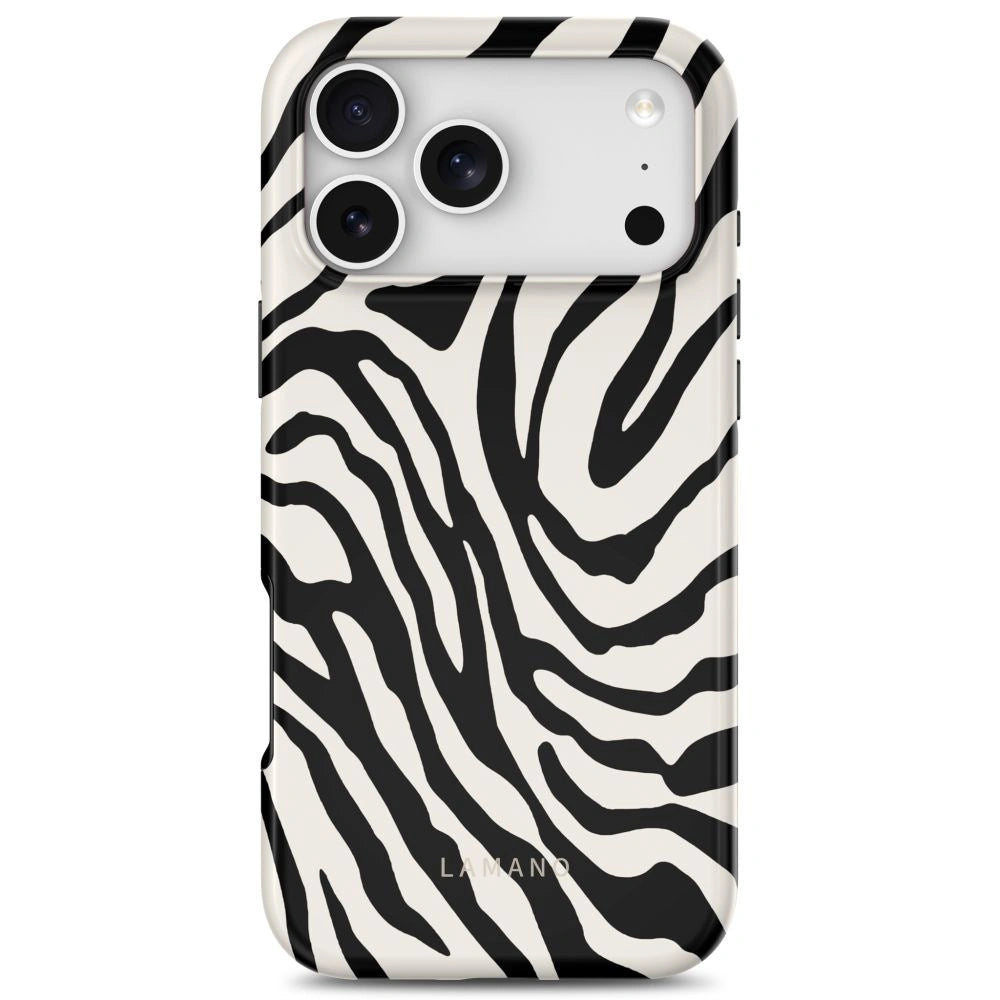 Etui Tech-Protect Lamano na iPhone 18 Pro Max / 17 Pro Max - biało-czarne – zdjęcie 3