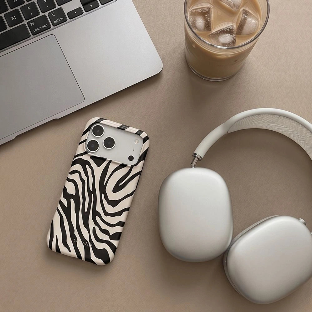 Etui Tech-Protect Lamano na iPhone 18 Pro Max / 17 Pro Max - biało-czarne – zdjęcie 5