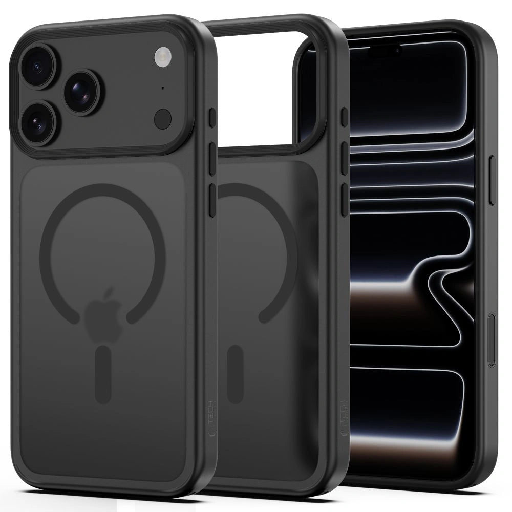 Etui Tech-Protect Magmat Magsafe na iPhone 18 Pro / 17 Pro - czarne matowe