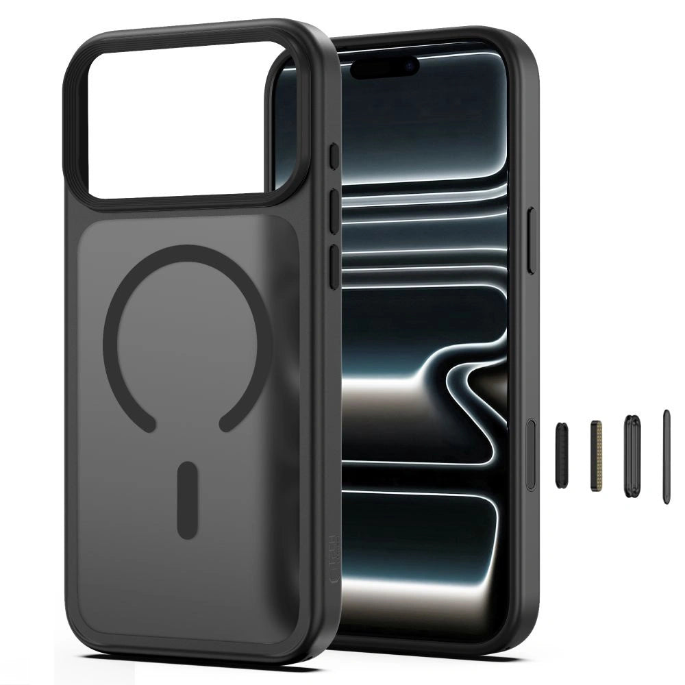 Etui Tech-Protect Magmat Magsafe na iPhone 18 Pro / 17 Pro - czarne matowe – zdjęcie 2