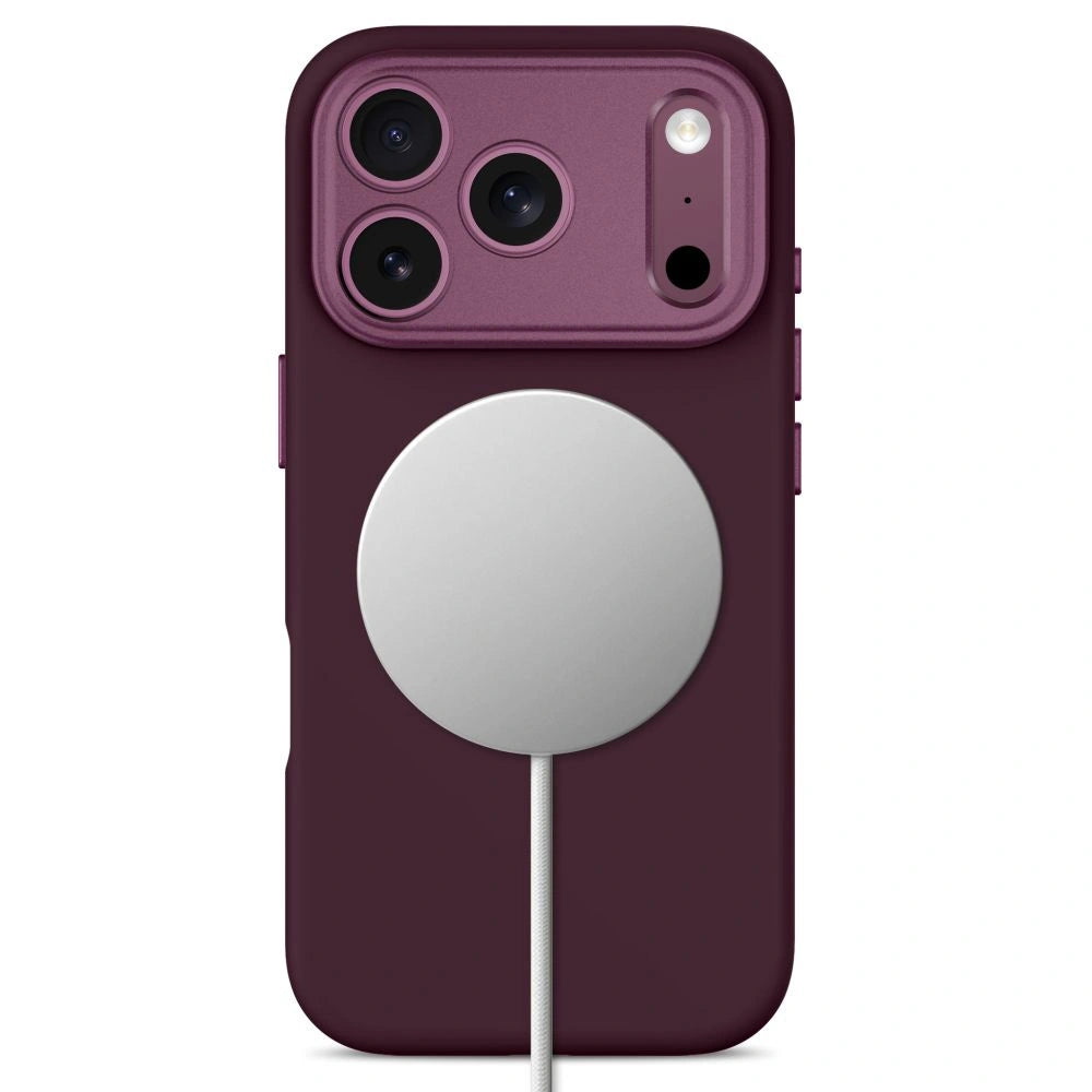 Etui Tech-Protect Uniq MagSafe CC na iPhone 18 Pro / 17 Pro - burgundowe – zdjęcie 4