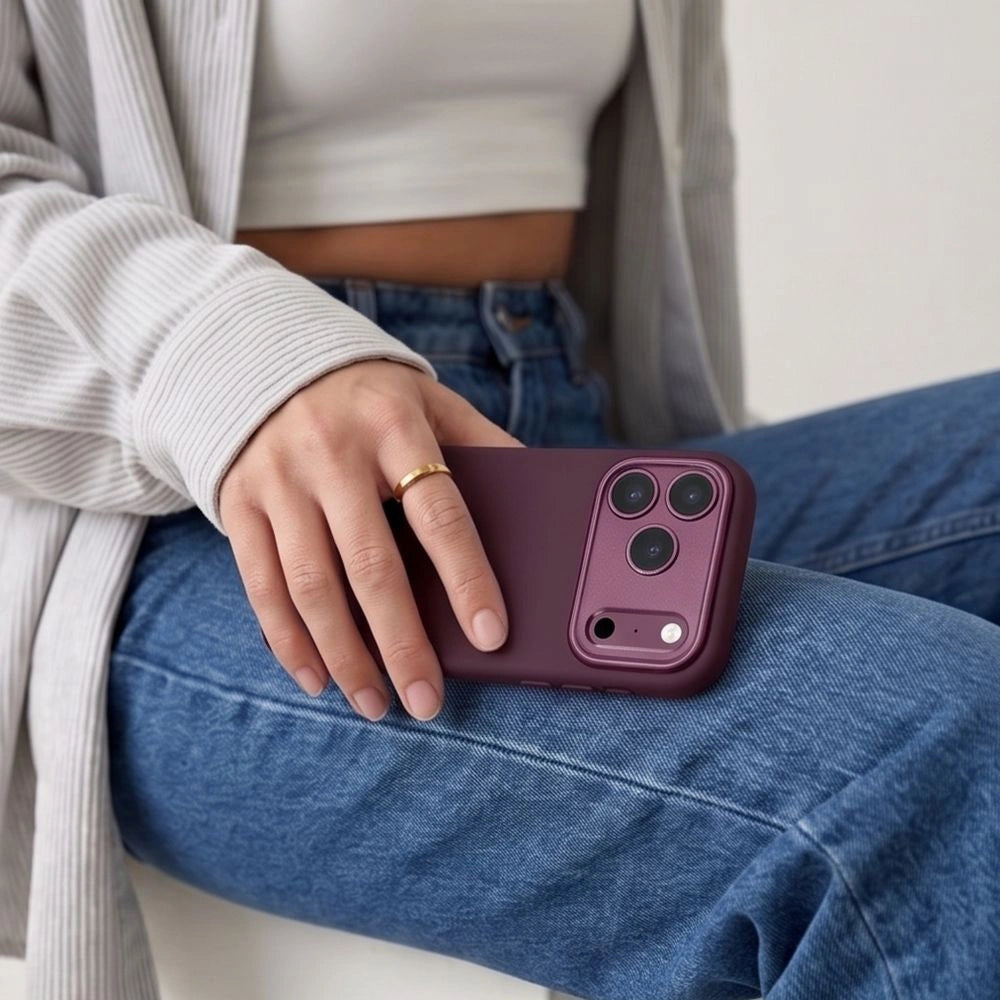 Etui Tech-Protect Uniq MagSafe CC na iPhone 18 Pro / 17 Pro - burgundowe – zdjęcie 6