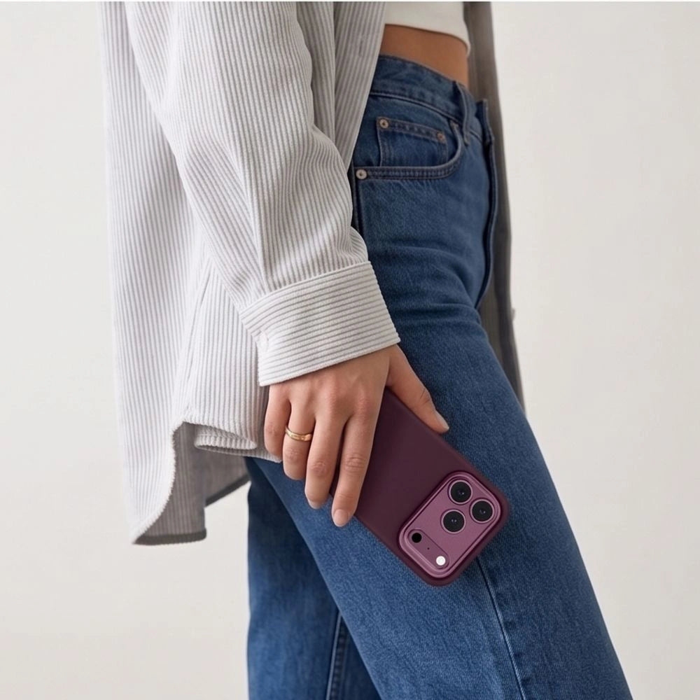 Etui Tech-Protect Uniq MagSafe CC na iPhone 18 Pro / 17 Pro - burgundowe – zdjęcie 7