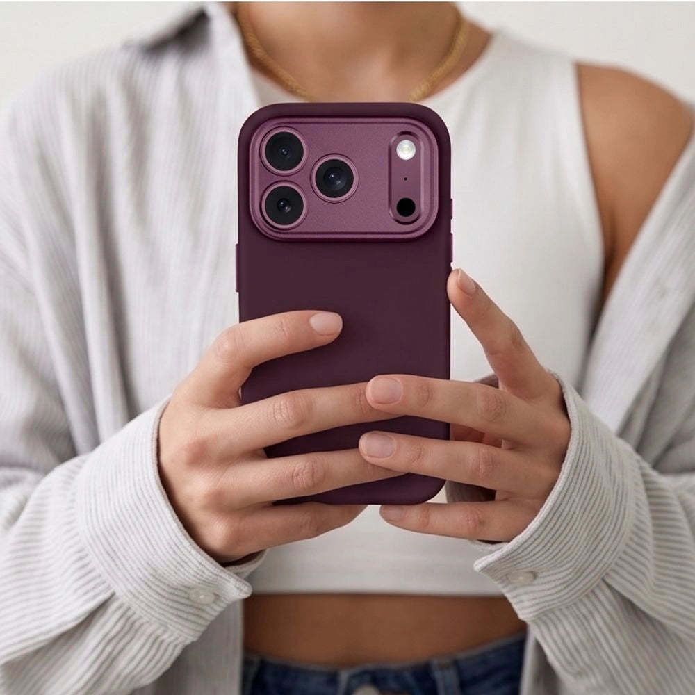 Etui Tech-Protect Uniq MagSafe CC na iPhone 18 Pro / 17 Pro - burgundowe – zdjęcie 8