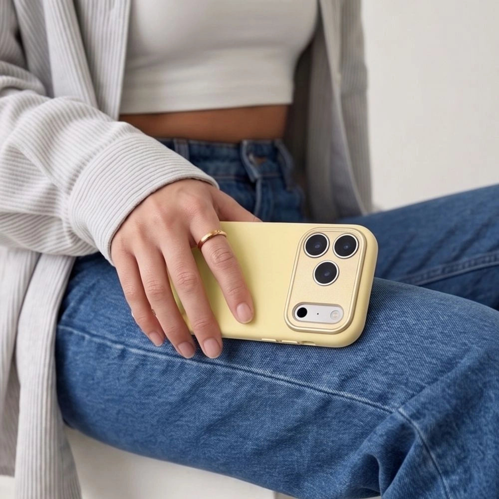Etui Tech-Protect Uniq MagSafe CC na iPhone 18 Pro / 17 Pro - żółte – zdjęcie 6