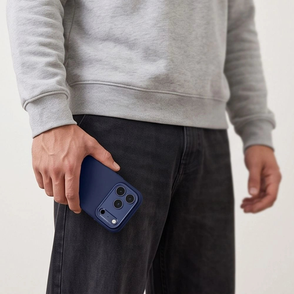 Etui Tech-Protect Uniq na iPhone 18 Pro Max / 17 Pro Max - granatowe – zdjęcie 7