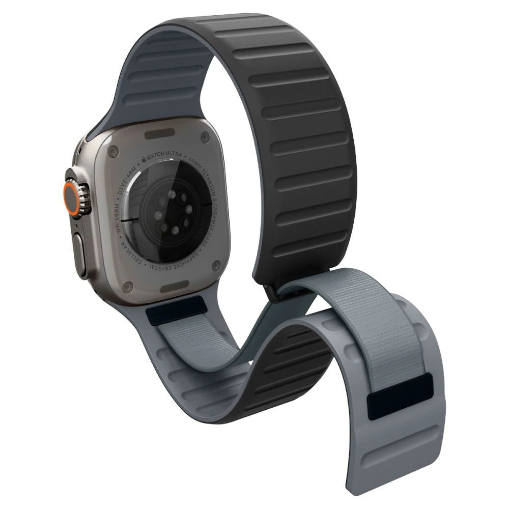 Pasek Spigen Athlex Air na Apple Watch 44 / 45 / 46 / 49 mm - czarno-szary – zdjęcie 4