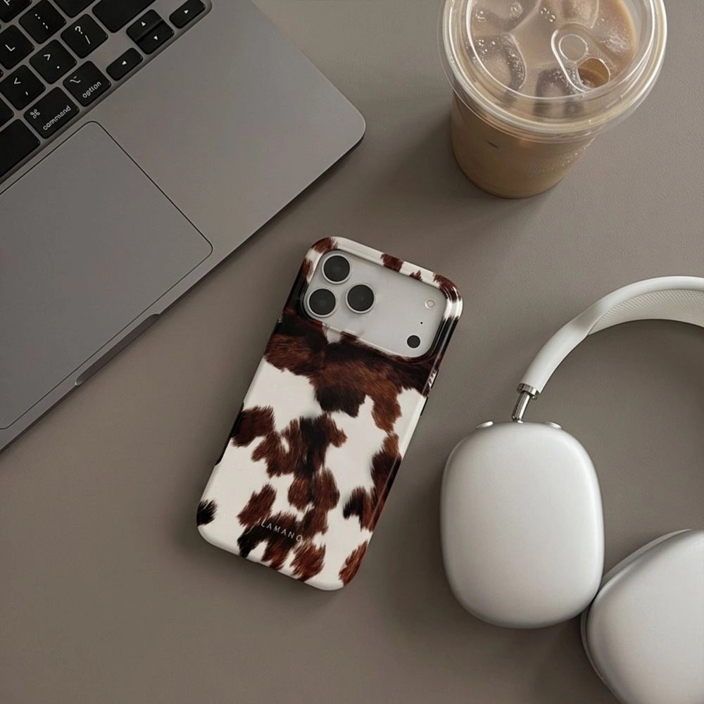 Etui Tech-Protect Lamano MagSafe na iPhone 18 Pro / 17 Pro - biało-brązowe – zdjęcie 5