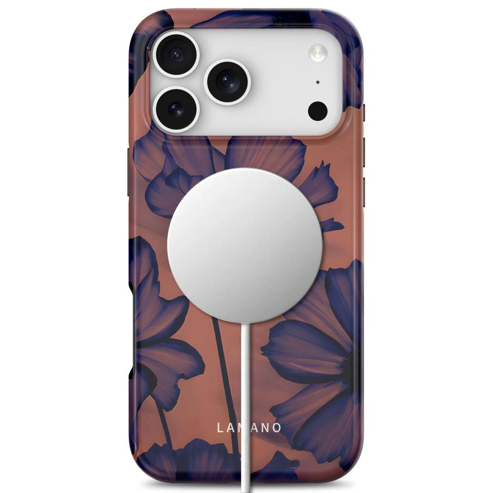 Etui Tech-Protect Lamano na iPhone 18 Pro / 17 Pro - granatowo-brązowe – zdjęcie 4