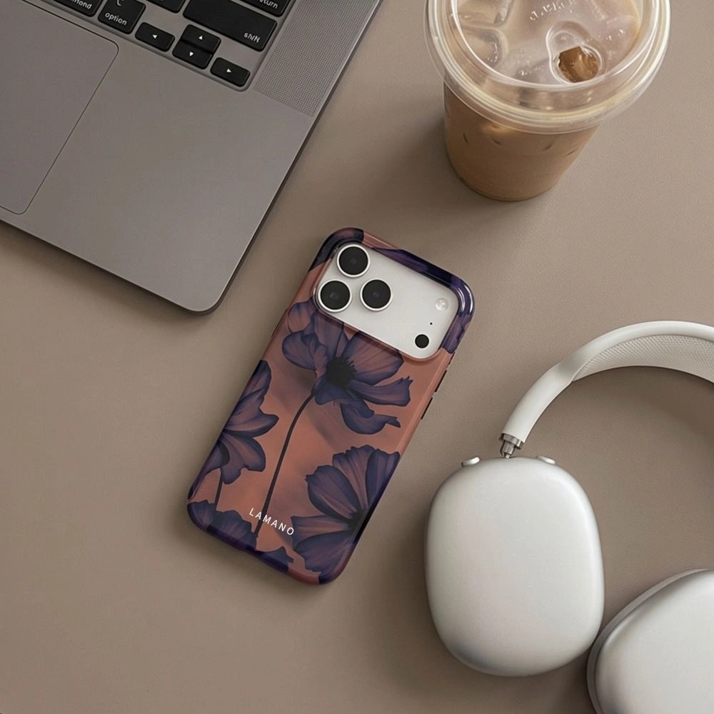 Etui Tech-Protect Lamano na iPhone 18 Pro / 17 Pro - granatowo-brązowe – zdjęcie 6