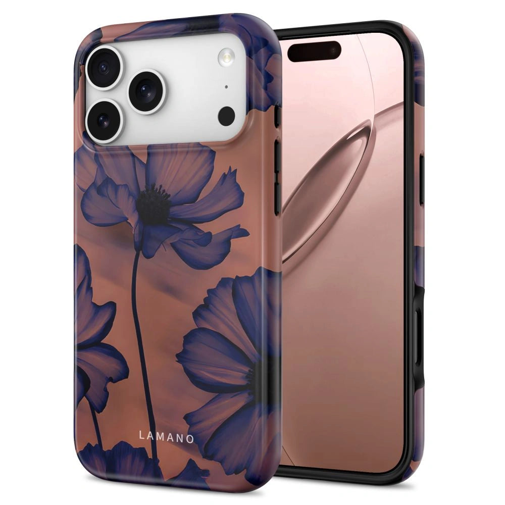 Etui Tech-Protect na iPhone 18 Pro Max / 17 Pro Max - granatowo-brązowe – zdjęcie 2