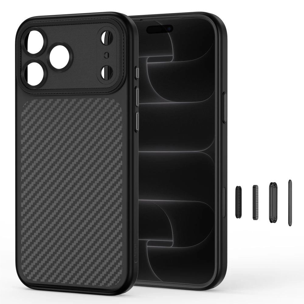 Etui Tech-Protect MagCam na iPhone 18 Pro Max / 17 Pro Max - czarne – zdjęcie 3