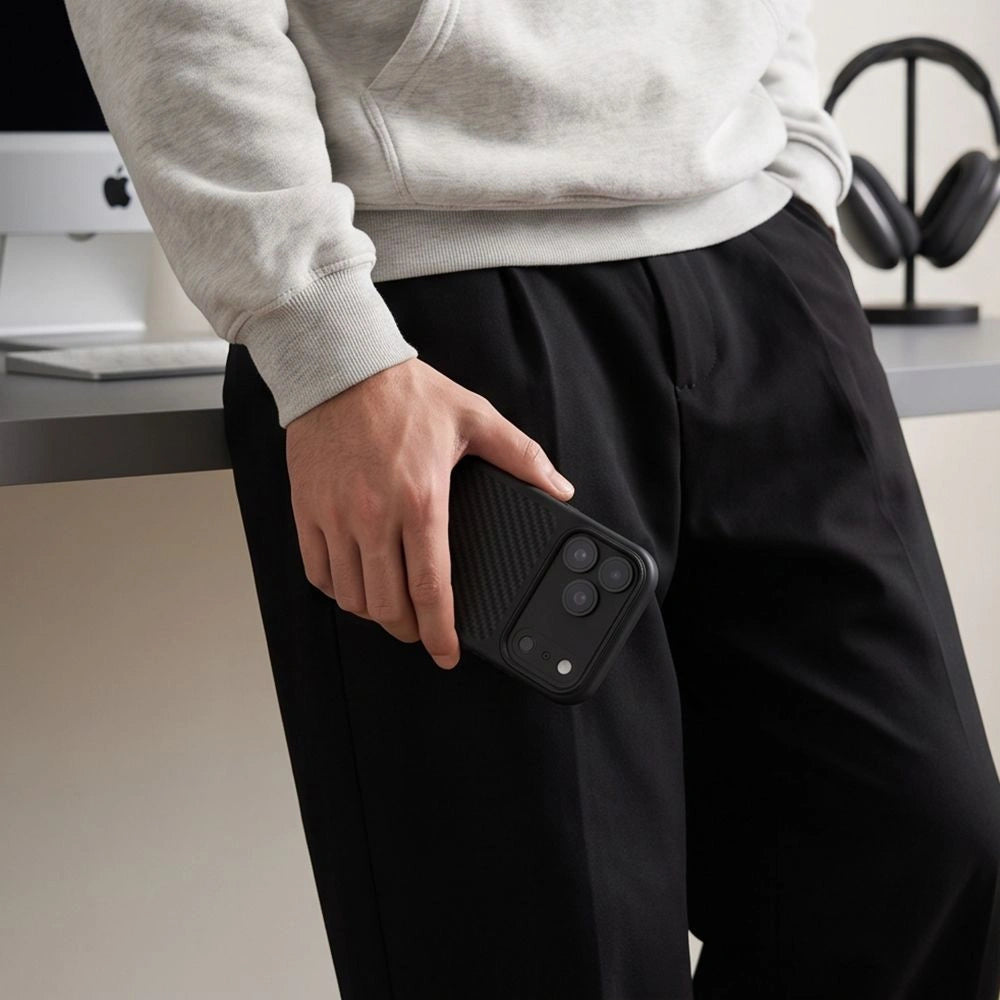 Etui Tech-Protect MagCam na iPhone 18 Pro Max / 17 Pro Max - czarne – zdjęcie 6