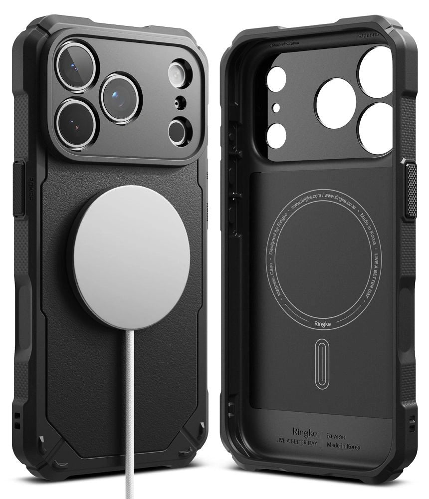 Etui Ringke Rugged Gear na iPhone 18 Pro Max / 17 Pro Max - czarne – zdjęcie 2