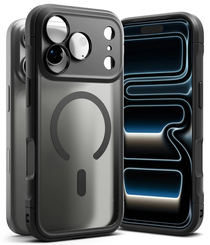 Etui Ringke Fusion Bold Magnetic na iPhone 18 Pro / 17 Pro - czarne matowe
