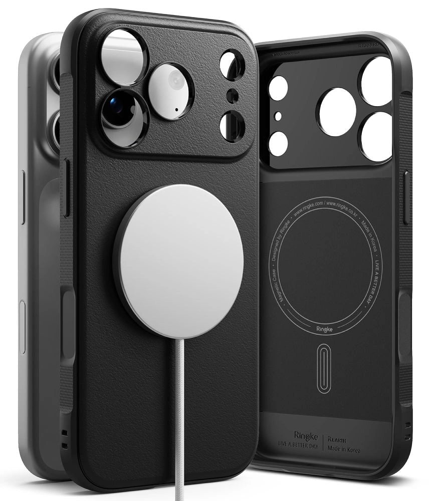Etui Ringke Onyx Magsafe na iPhone 18 Pro / 17 Pro - czarne