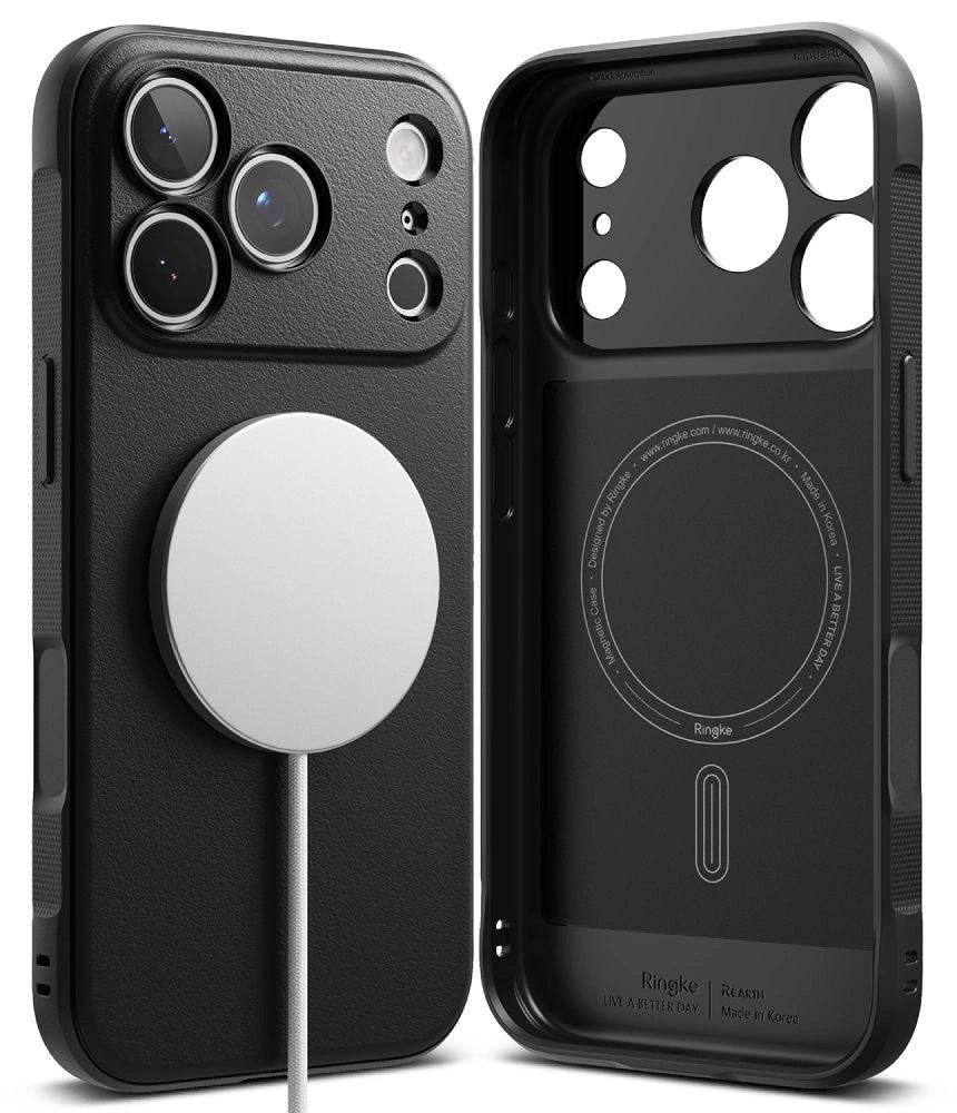 Etui Ringke Onyx Magsafe na iPhone 18 Pro / 17 Pro - czarne – zdjęcie 2