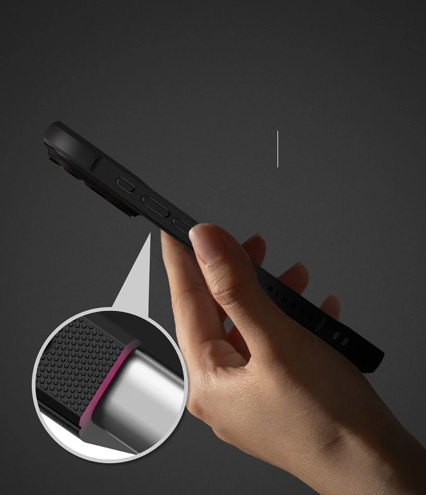 Etui Ringke Onyx Magsafe na iPhone 18 Pro / 17 Pro - czarne – zdjęcie 8