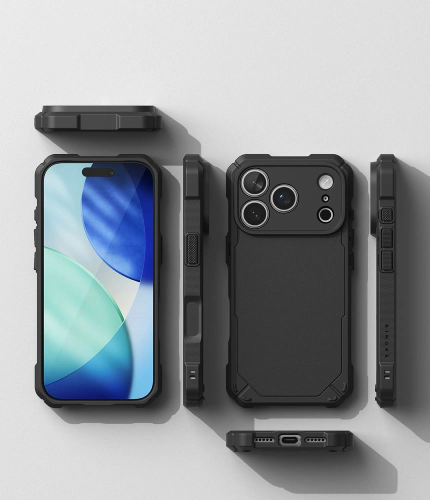 Etui Ringke Rugged Gear Magnetic MagSafe na iPhone 18 Pro / 17 Pro - czarne – zdjęcie 5