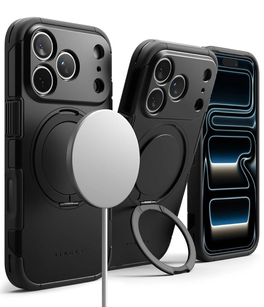 Etui Ringke Alles MagSafe na iPhone 18 Pro / 17 Pro - czarne – zdjęcie 5