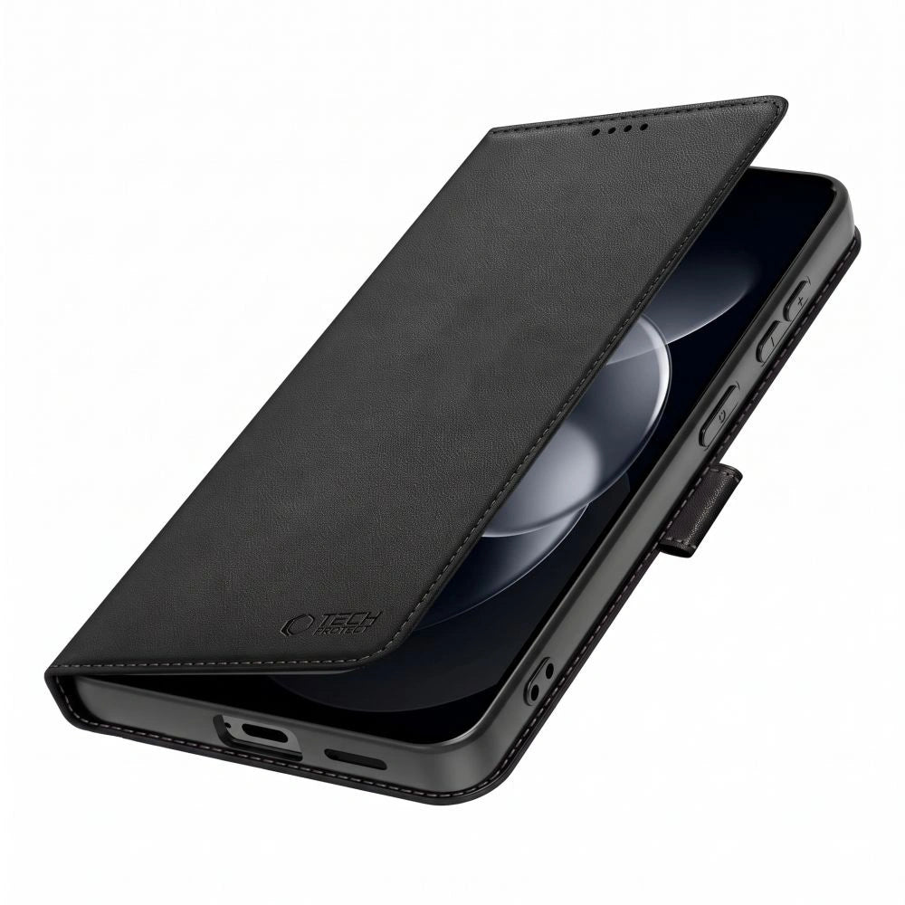 Etui Tech-Protect Wallet na Xiaomi Redmi Note 17 Pro Max 5G - czarne matowe – zdjęcie 3