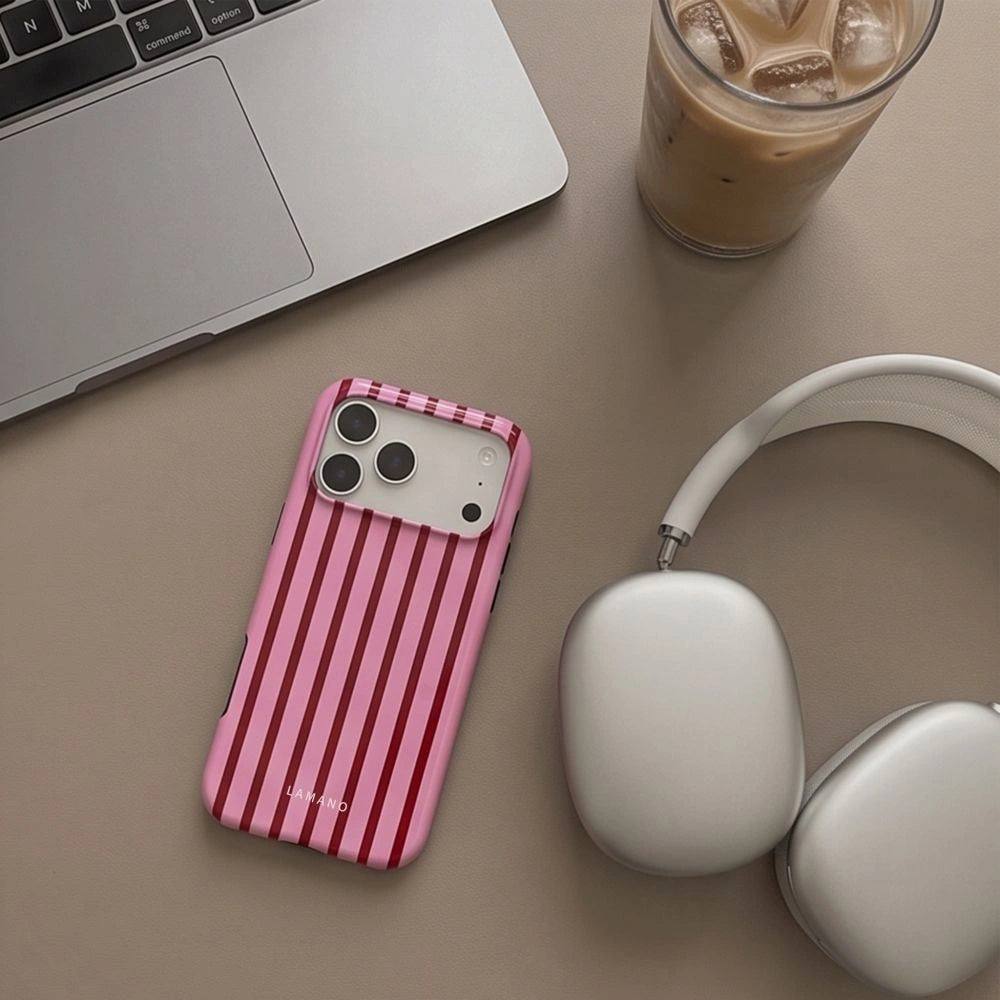 Etui Tech-Protect Lamano na iPhone 18 Pro / 17 Pro - różowo-czerwone – zdjęcie 6