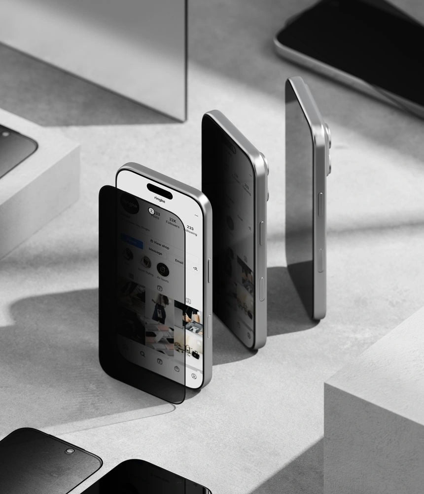 Szkło hartowane Ringke Easy Slide Privacy 2-Pack na iPhone 18 Pro Max – zdjęcie 5