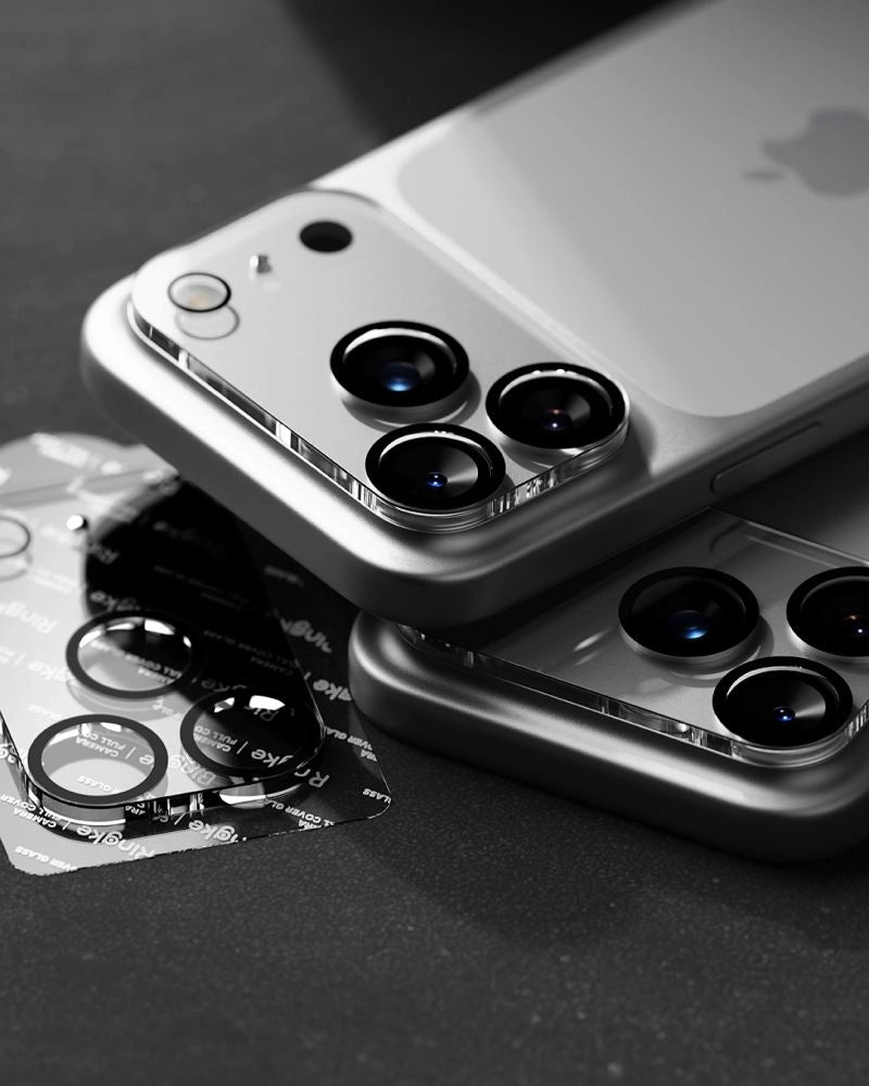 Szkło hartowane na wyspe aparatu Ringke Camera na iPhone 18 Pro - czarne – zdjęcie 6