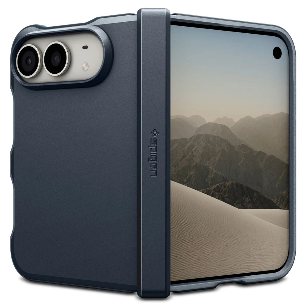 Etui Spigen Tough Armor T MagSafe na iPhone Duo - granatowe – zdjęcie 2