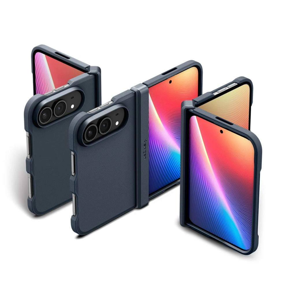 Etui Spigen Tough Armor T MagSafe na iPhone Duo - granatowe – zdjęcie 3
