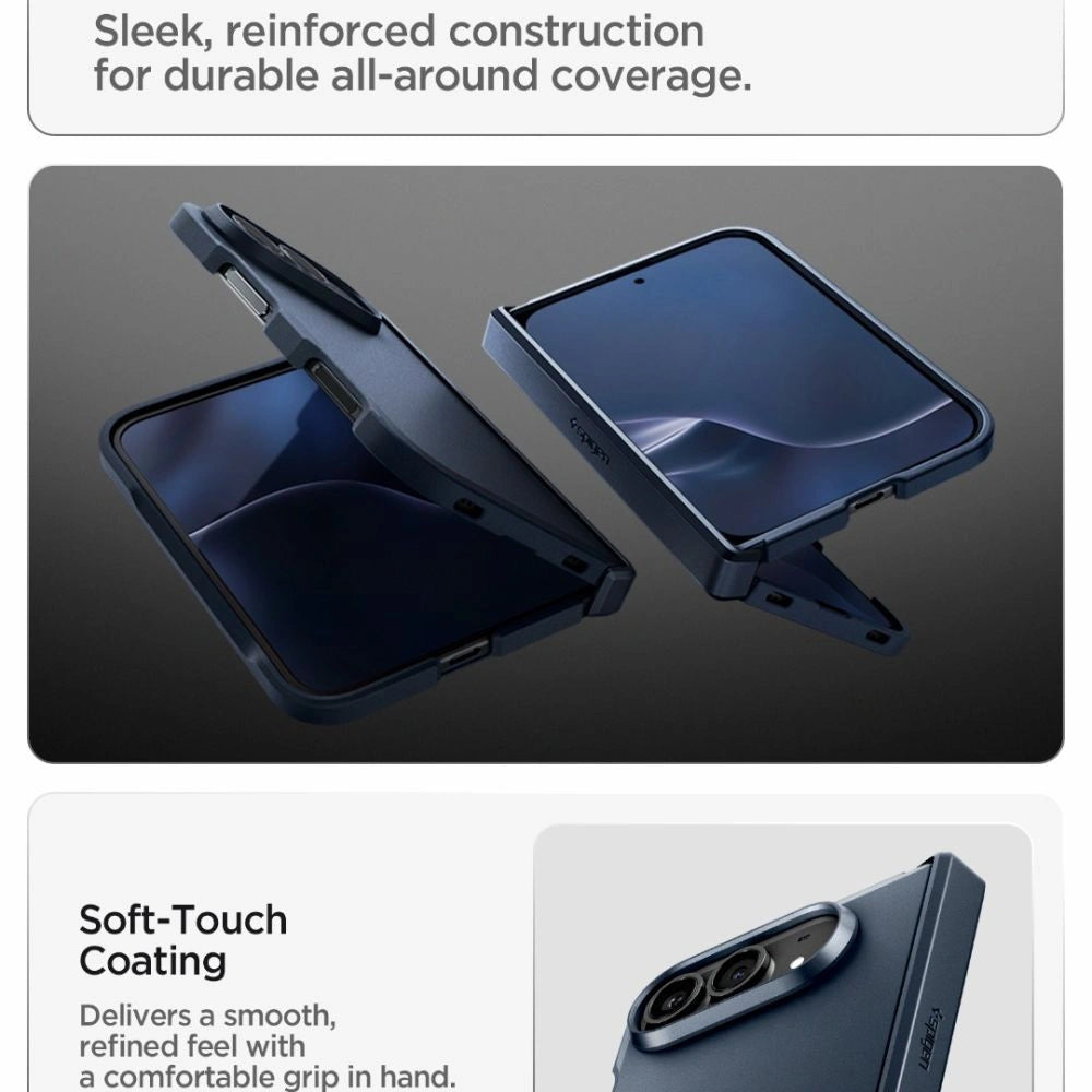 Etui Spigen Tough Armor T MagSafe na iPhone Duo - granatowe – zdjęcie 9