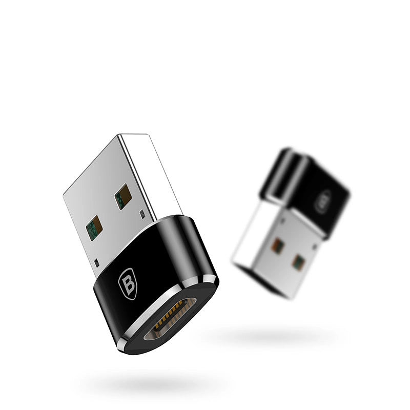Adapter Baseus Mini przejściówka z USB-C na USB-A - czarny – zdjęcie 8