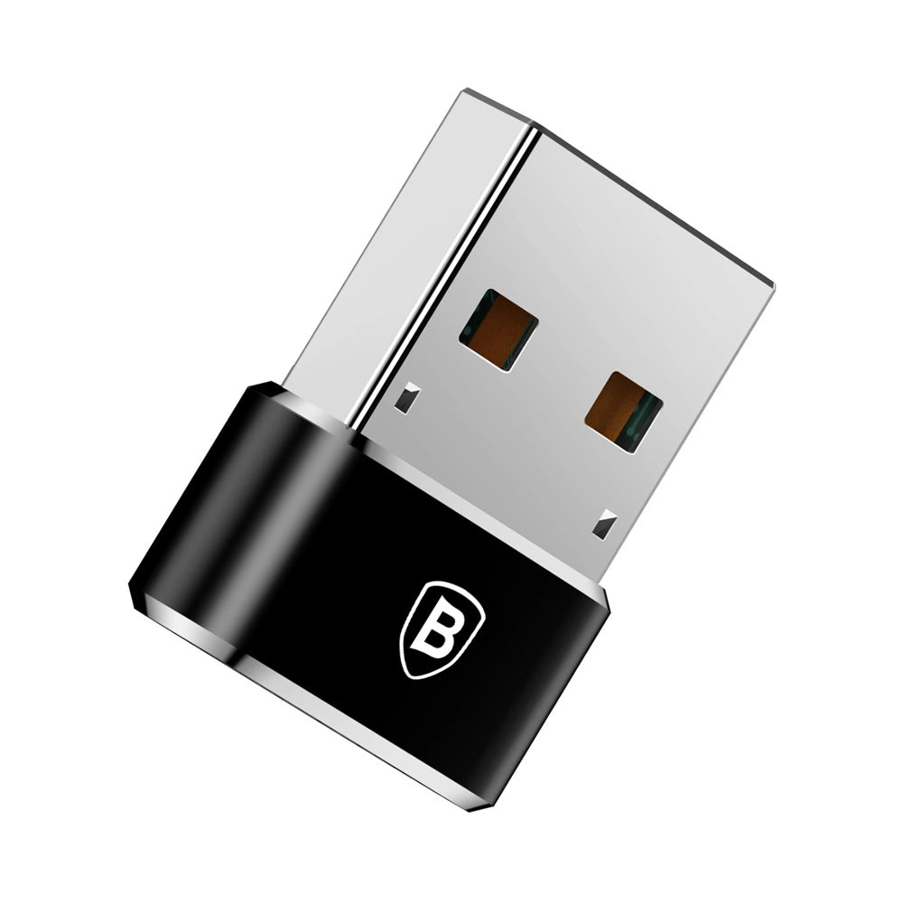 Adapter Baseus Mini przejściówka z USB-C na USB-A - czarny – zdjęcie 4