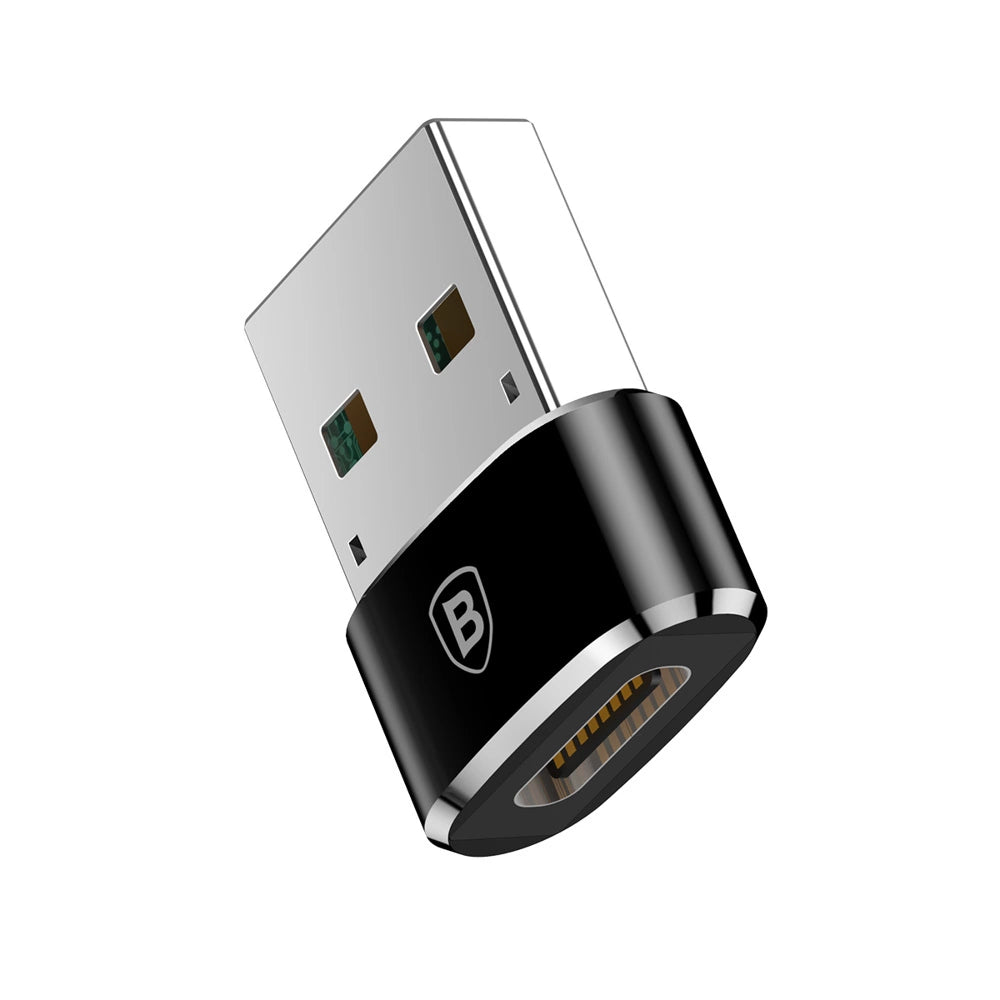 Adapter Baseus Mini przejściówka z USB-C na USB-A - czarny – zdjęcie 6