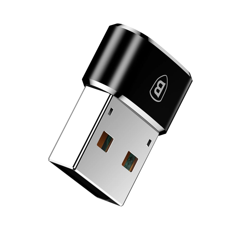 Adapter Baseus Mini przejściówka z USB-C na USB-A - czarny – zdjęcie 7