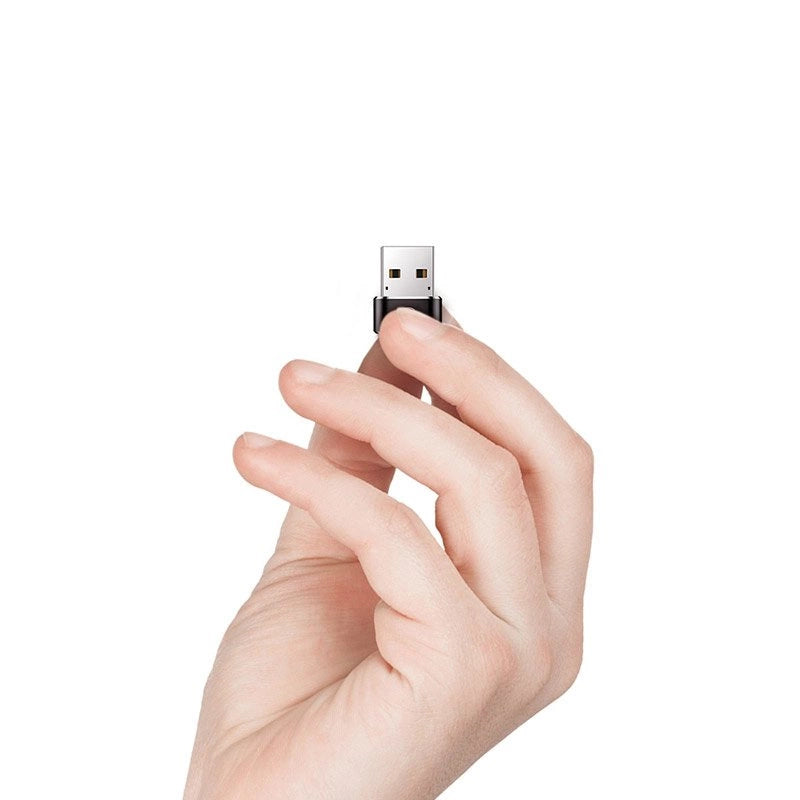 Adapter Baseus Mini przejściówka z USB-C na USB-A - czarny – zdjęcie 11