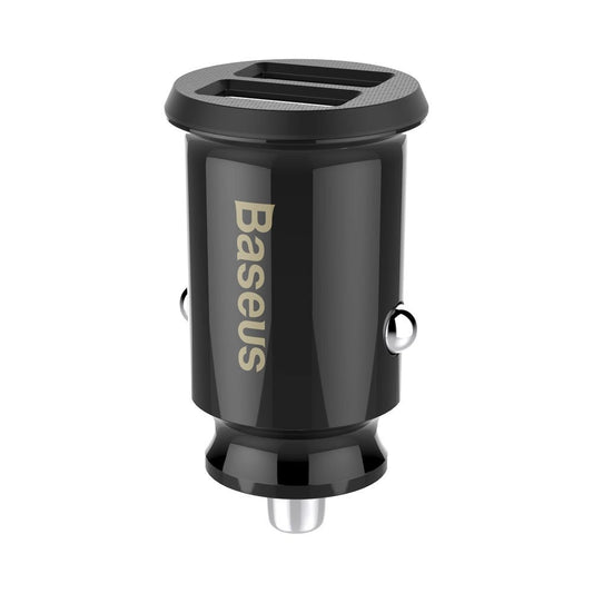 Mini ładowarka Baseus Grain Car Charger CCALL-ML01 samochodowa 2x - czarna