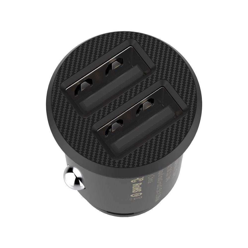 Mini ładowarka Baseus Grain Car Charger CCALL-ML01 samochodowa 2x - czarna