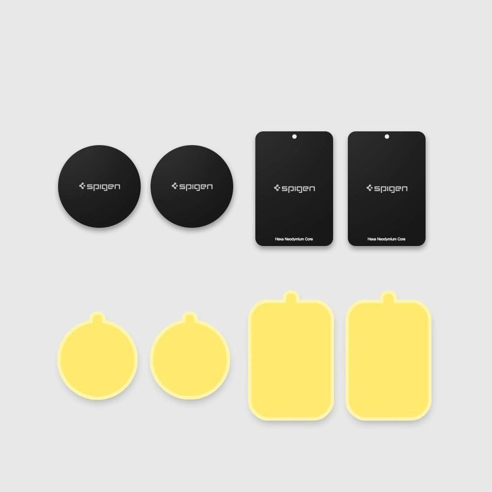 Blaszki magnetyczne Spigen MP-4P do samochodu - czarne – zdjęcie 4