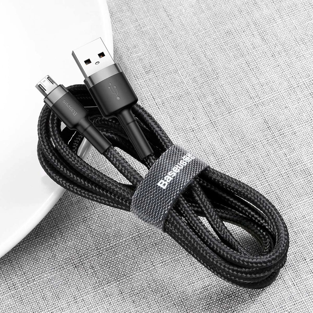 Kabel Baseus Cafule Cable CAMKLF-BG1 USB-A / micro USB 2.4A 1 m